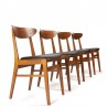 Set Mid-Century vintage Farstrup model 210 chairs