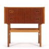 Small model Danish vintage chest of drawers in teak