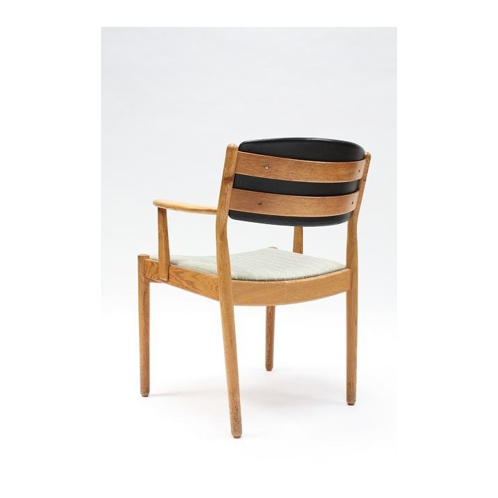 Set van 6 stoelen in eiken van Poul Volther - Retro Studio