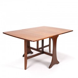 Vintage teak drop-leaf table by Gplan in teak