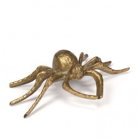 Vintage brass figurine of a spider