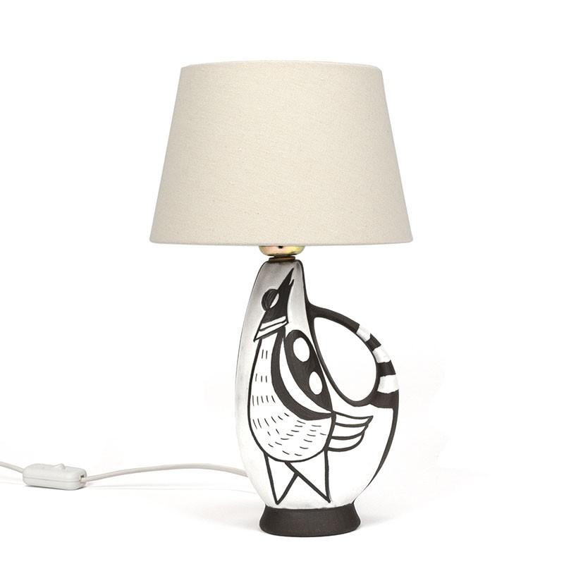 Vintage tafellamp ontwerp Marianne Starck nr. 5692 Negro serie