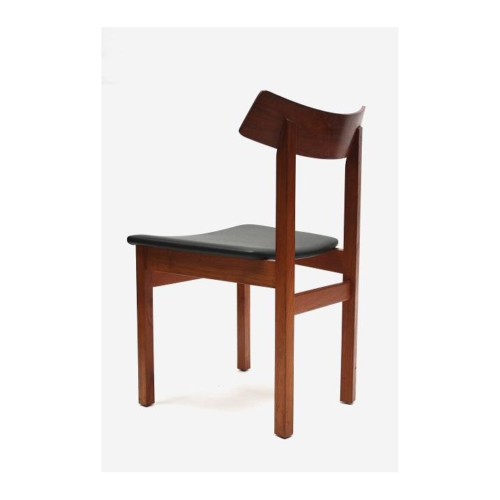 Set van 4 Slagelse Mobelvaerk stoelen - Retro Studio