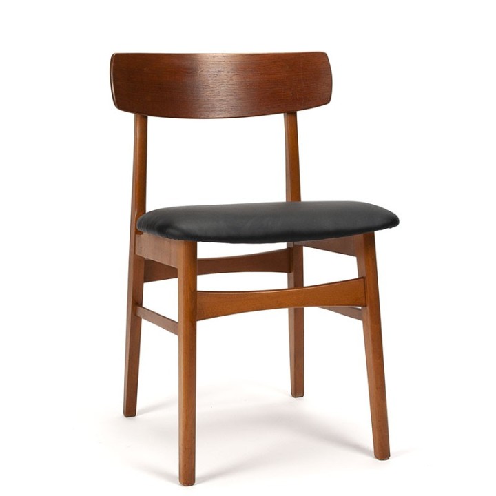 Eettafel stoel vintage Deens model uit de jaren zestig