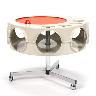 Vintage design Space Age Rotobar by Curver Brunssum