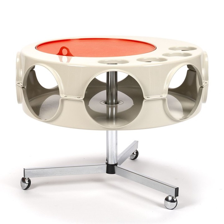 Vintage design Space Age Rotobar by Curver Brunssum