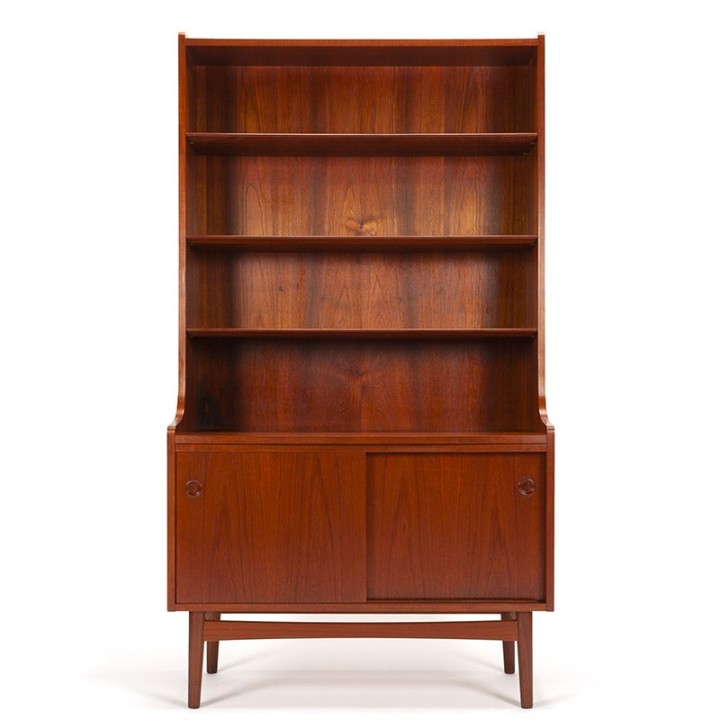 Danish vintage Mid-Century bookcase design Johannes Sorth