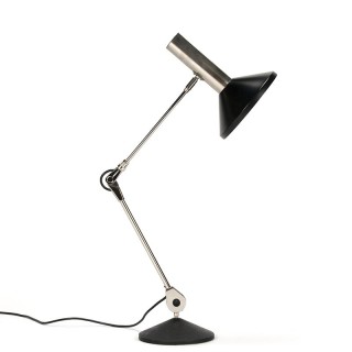 Large vintage table lamp sixties in industrial style