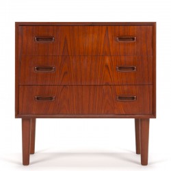 Luxury small model vintage Danish chest of drawers