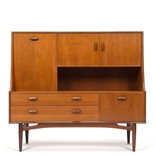 Mid-Century G Plan vintage sideboard Brasilia model medium
