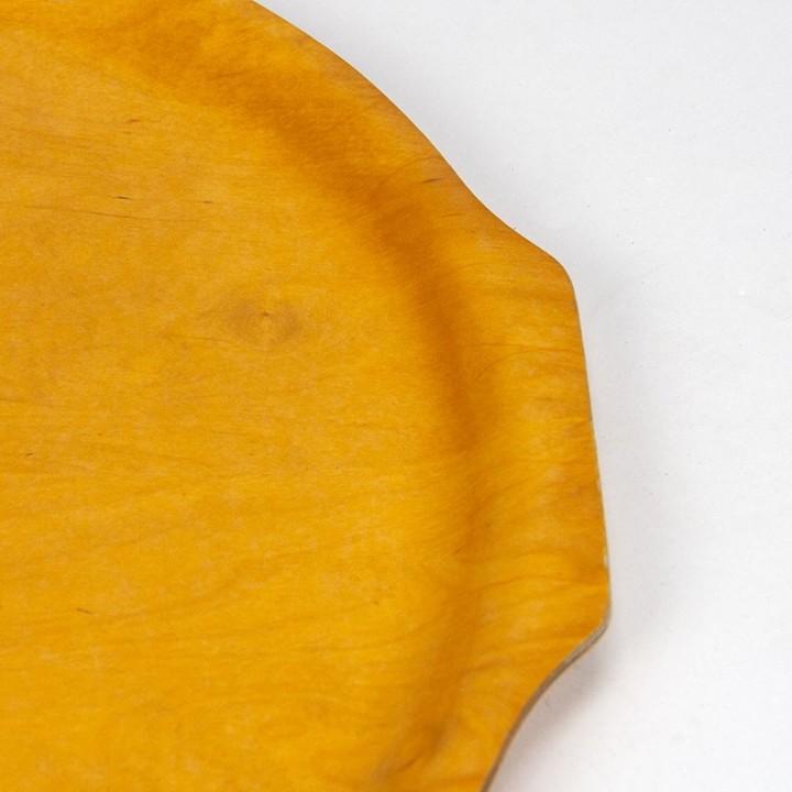 Vintage beech tray from Bachman Finland