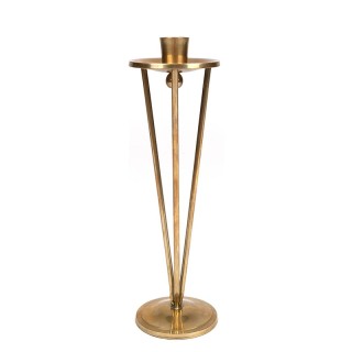 Brass Danish vintage candlestick