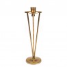 Brass Danish vintage candlestick