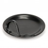 Plateel set vintage in black with mini serving dishes