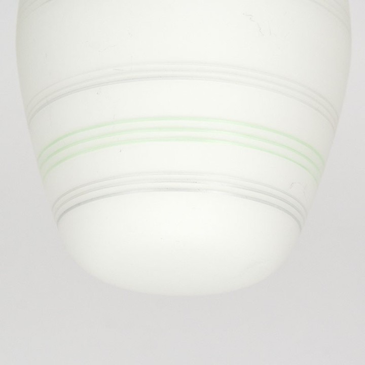 Ceiling lamp vintage fifties glass