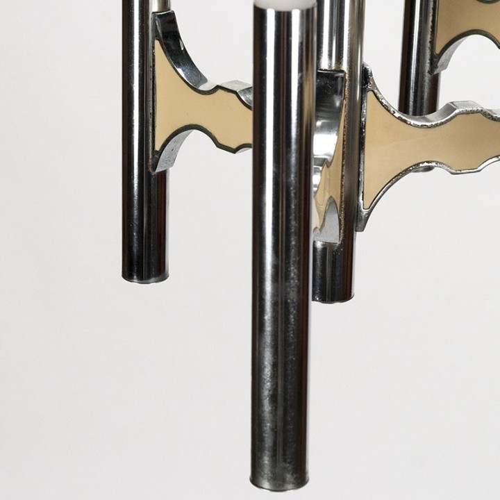 Groot model vintage Gaetano Sciolari hanglamp