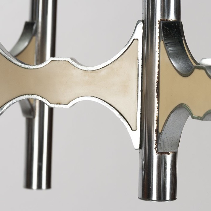 Groot model vintage Gaetano Sciolari hanglamp