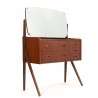 Danish dressing table vintage fifties in teak