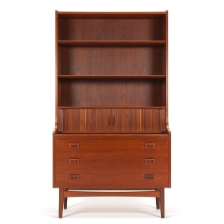 Mid-Century vintage design wandkast ontwerp Johannes Sorth