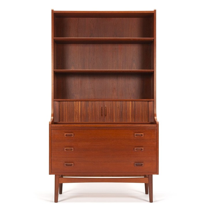 Mid-Century vintage design wandkast ontwerp Johannes Sorth