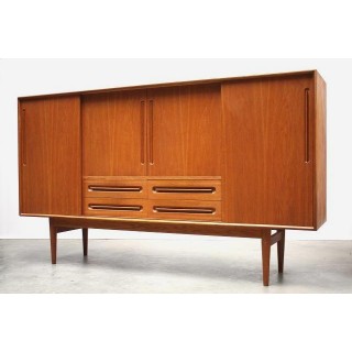 Sideboard in light-coloured teak - Retro Studio