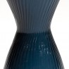 Blue glass vintage Scandinavian vase