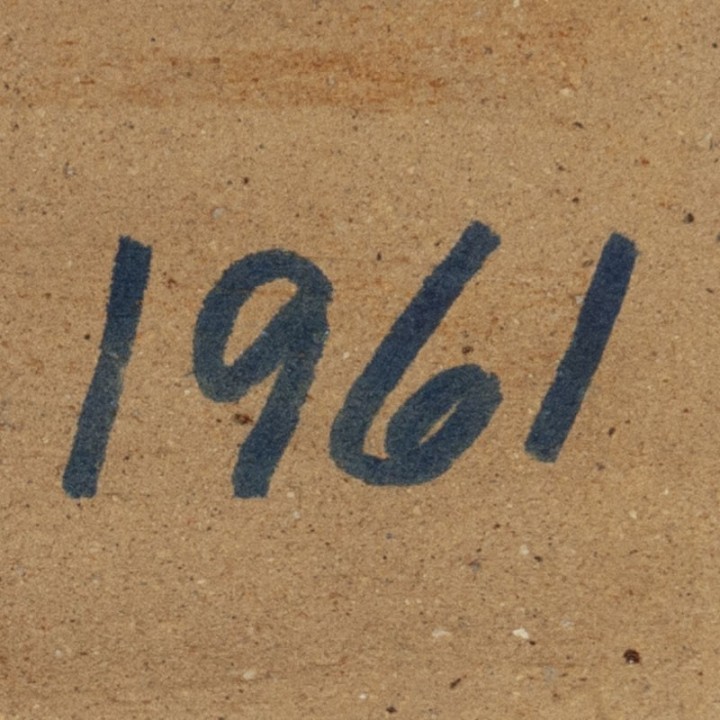 Vintage Søholm wandtegel ontwerp Svend Aage Jensen