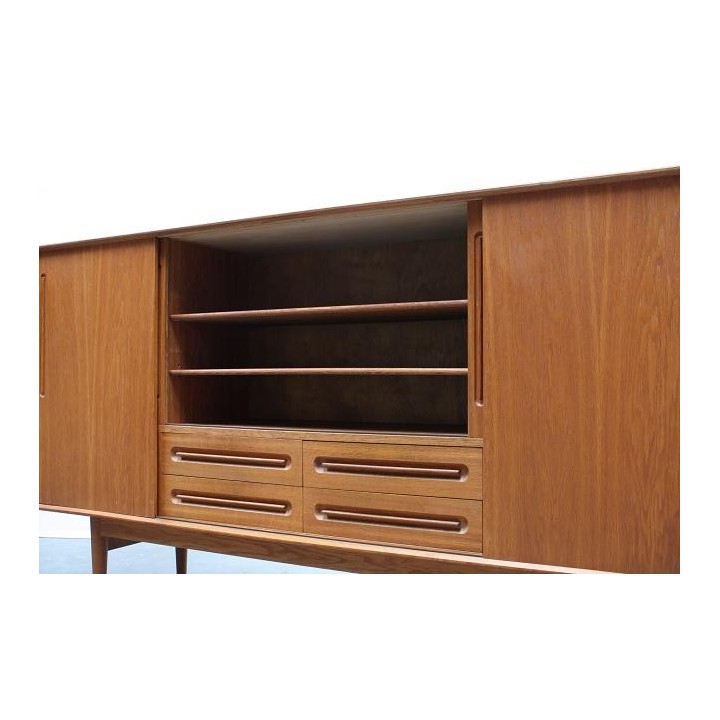 Sideboard in light-coloured teak - Retro Studio
