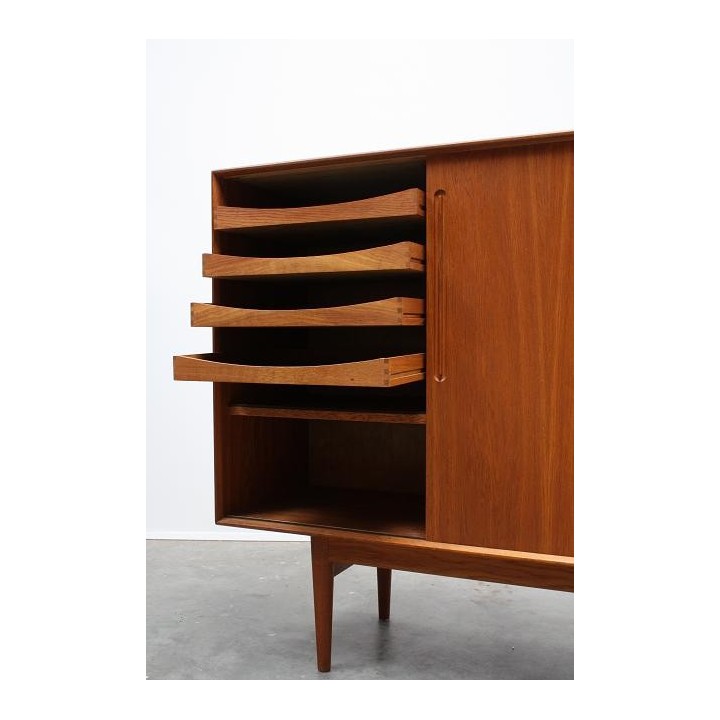 Dressoir van licht teakhout - Retro Studio