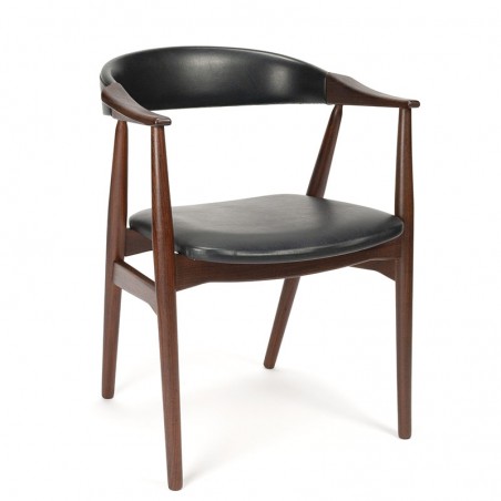 Farstrup model 213 vintage Danish chair with armrest