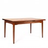 Danish teak extendable dining table vintage model