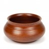 Large model Danish vintage salad bowl in teak
