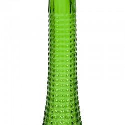 Green glass vintage vase/carafe from Italy