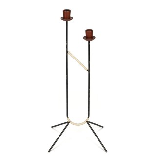 Danish vintage floor model candleholder