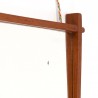Narrow model vintage Danish teak mirror