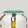 Vintage earthenware vase by Jasba