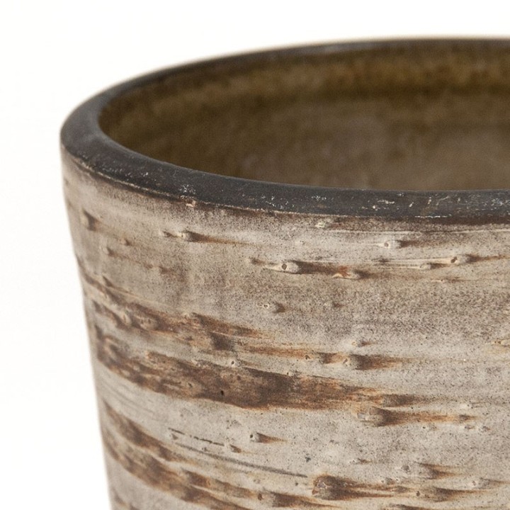 Ravelli ceramic vintage vase model 19-2 birch bark series