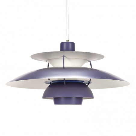 Poul Henningsen vintage lilac/purple PH 5 lamp