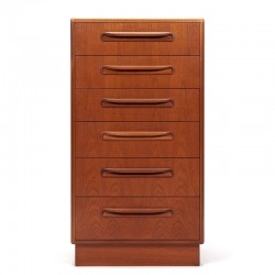 High model vintage chest of drawers by Gplan Fresco series