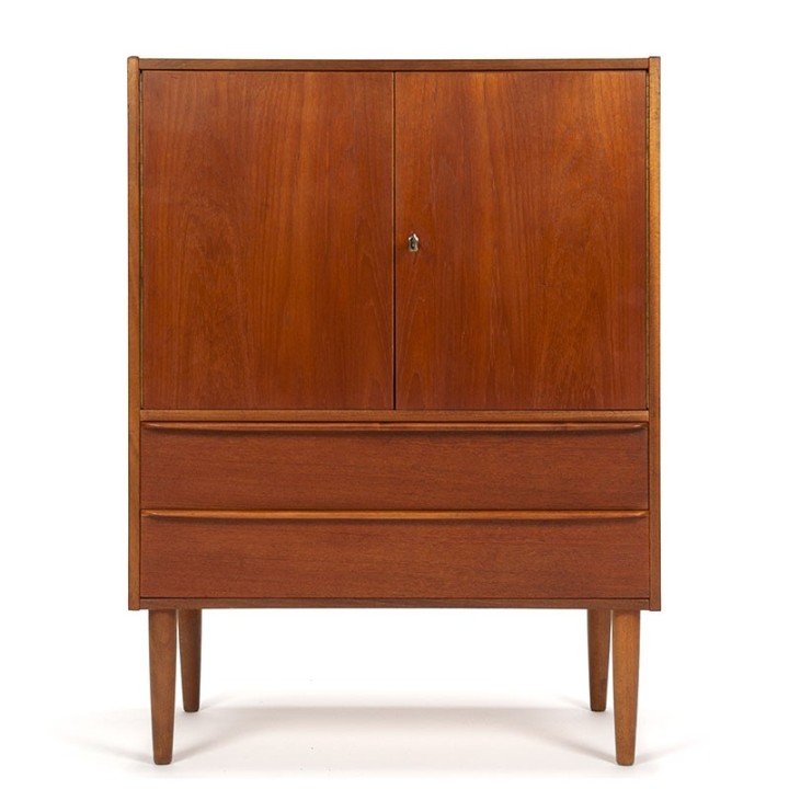 Teakhouten Mid-Century Deense vintage kast