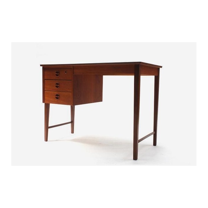 Teakhouten bureau uit Scandinavie nr.4 - Retro Studio