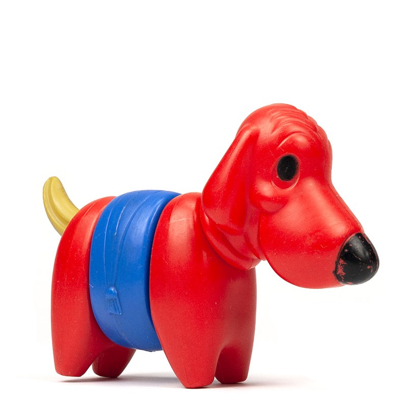 Vintage Tupperware dog from the sixties
