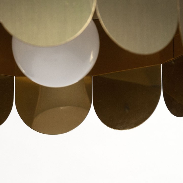 Brass Mid-Century Modern Danish Vintage Pendant Lamp