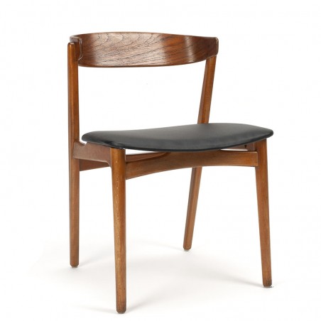 Mid-Century Modern Danish Vintage Dining Table Chair