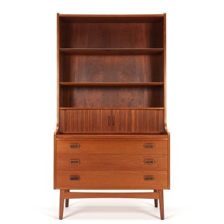 Mid-Century Modern Deense wandkast ontwerp Johannes Sorth