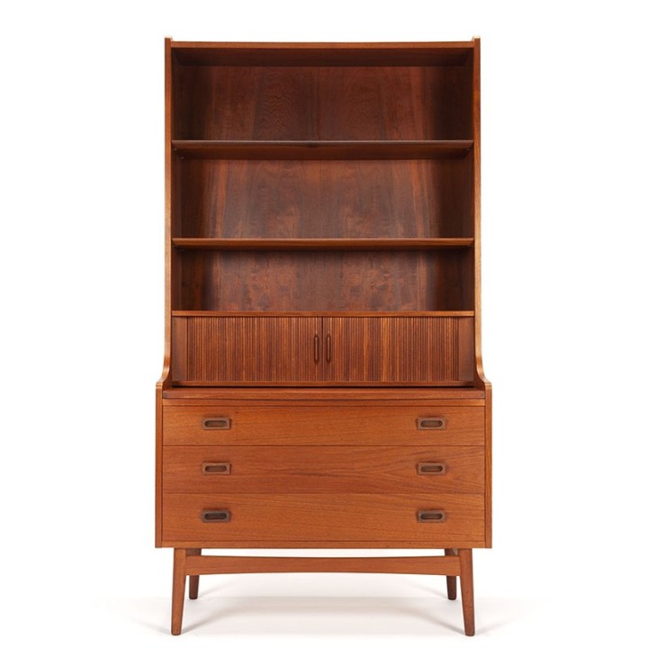 Mid-Century Modern Danish wall cabinet design Johannes Sorth