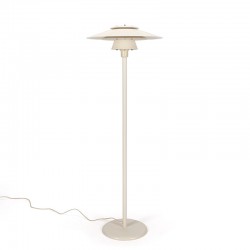 Vintage Deense vloerlamp in stijl van Poul Henningsen