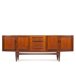 Gplan Mid-Century vintage Fresco dressoir ontwerp V. Wilkins