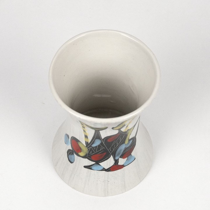 Italian vintage vase / pot of ceramic / porcelain