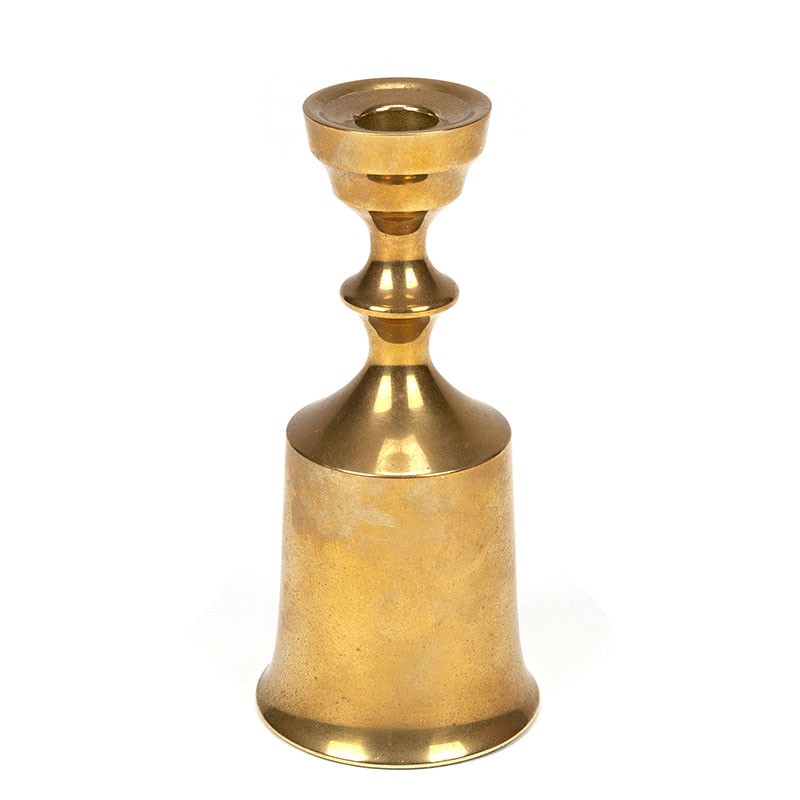 Brass Danish vintage candleholder from the 60s